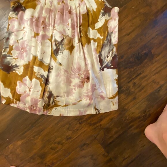 Spiegel 100% Silk Floral Blouse & Skirt Set – Size 10 Top / 6 Skirt - Picture 16 of 16